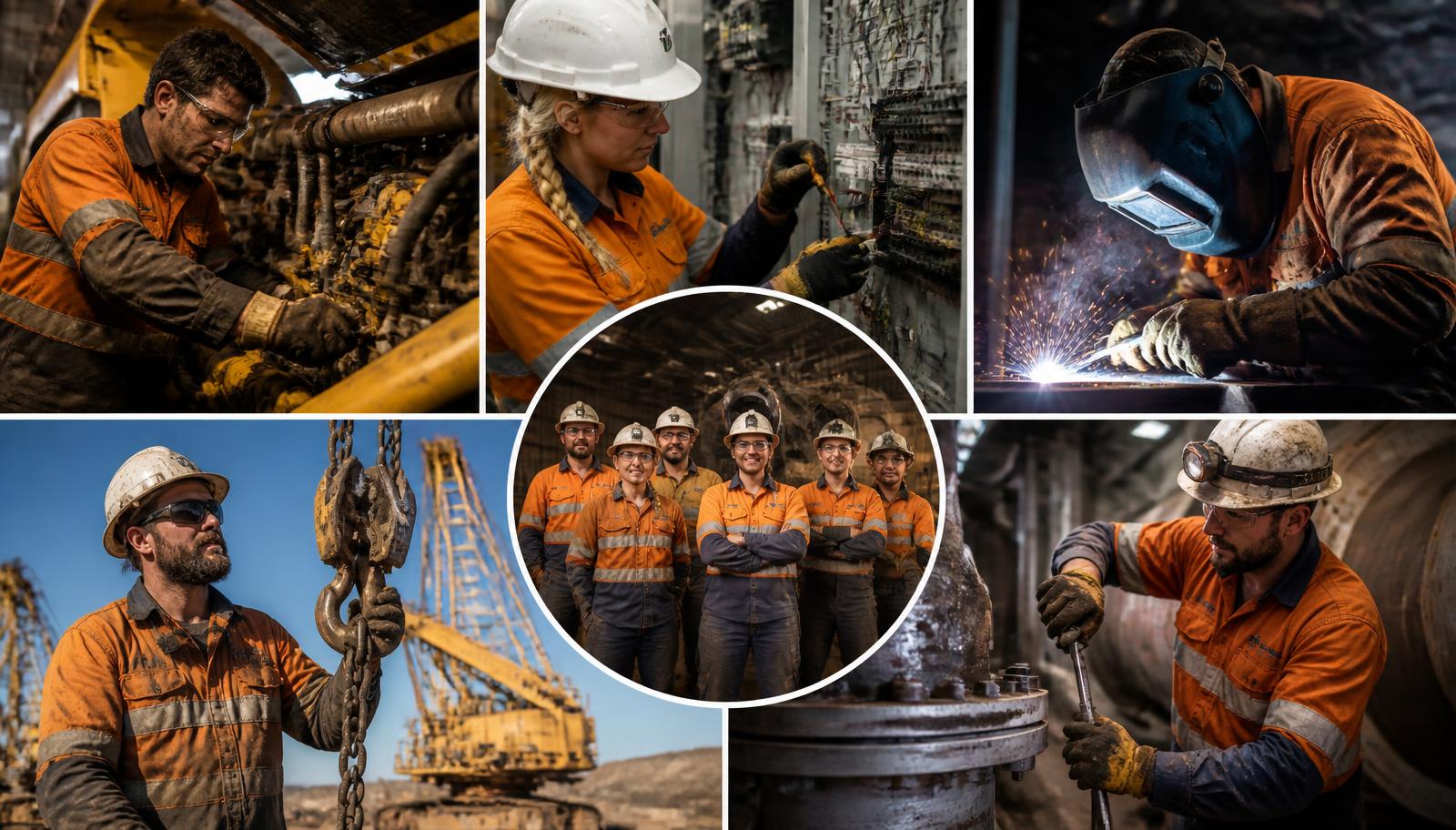 Salary Variant Trades — Australian Mining Jobs Photo Gallery (Trial Concept Image) — Highest Paying Mine Jobs Salary >> Every Mine Job Ranked in Australia — www.australian-mining-jobs.com/mining-salary-guide-by-role