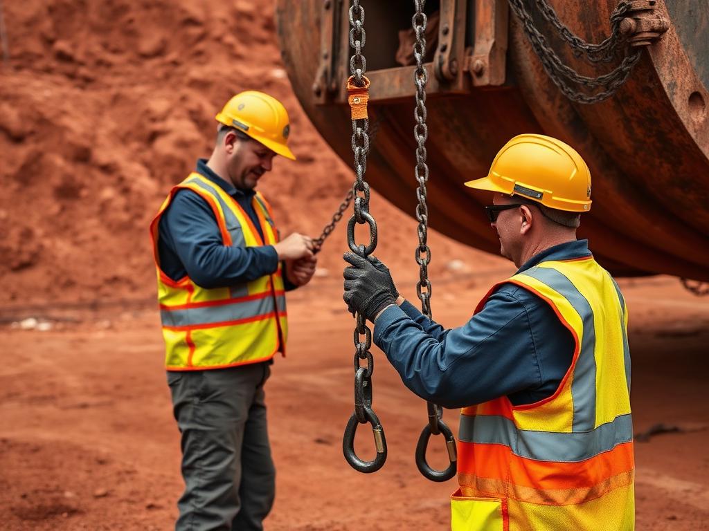 Rigger — Rigs loads for lifting, erects structural steel, installs conveyors and process plant.